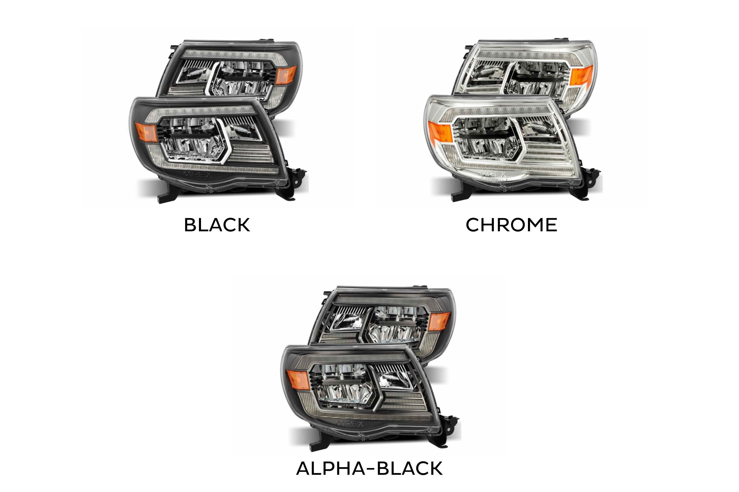 Toyota Tacoma (05-11): AlphaRex Luxx LED Headlights 880735